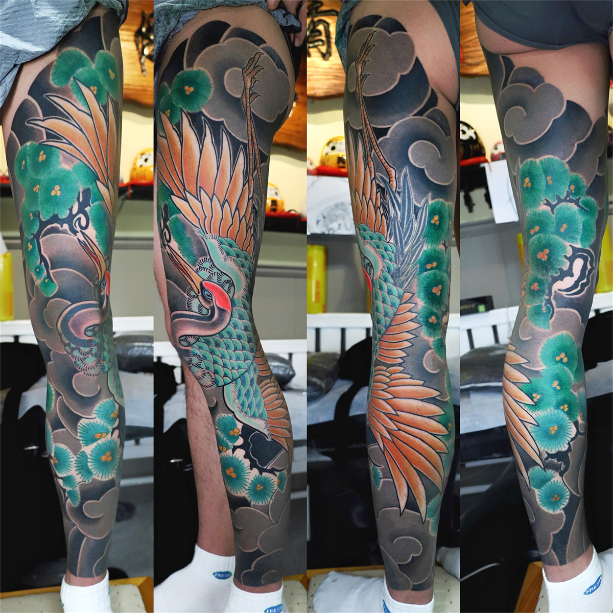 长春纹身彫青作品 (10)