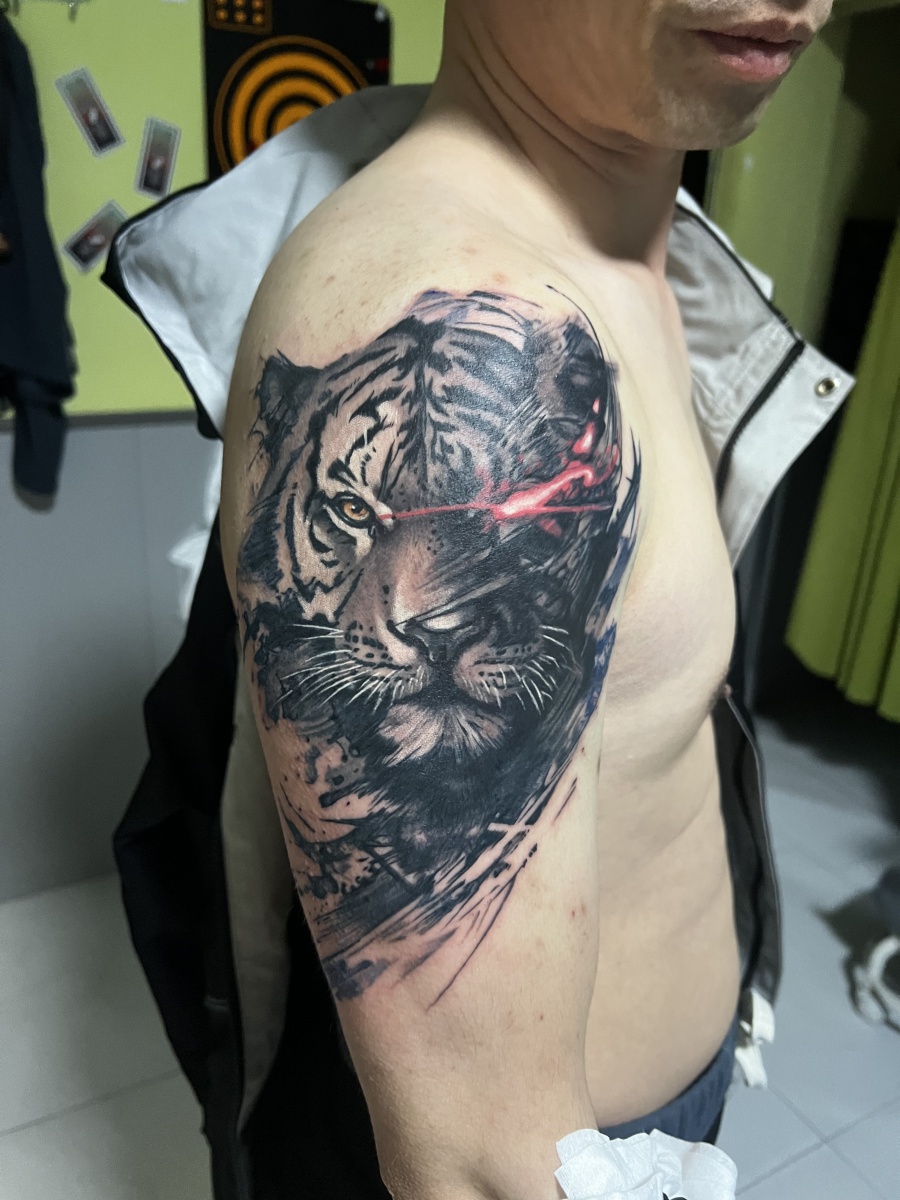 长春纹身彫青作品 (105)
